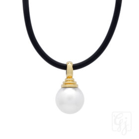 18K Yellow Gold South Sea Pearl Pendant