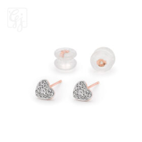18K-rose-gold-Diamond-Heart-studs