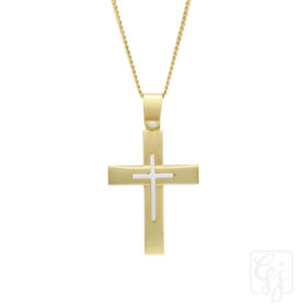9K 2 Tone Cross