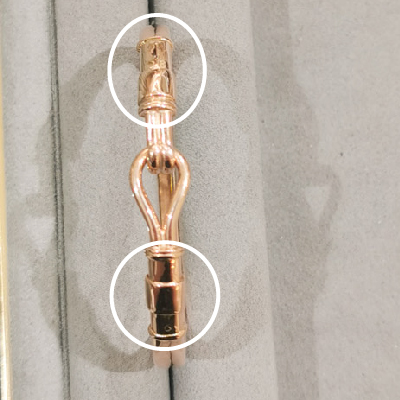 100 Year Old heirloom bangle restoration, jewellery restoration by Gillian's Jewellery, Jewellery Repair & Restoration Shop Forest Hill Melbourne, Jewellery Repair, Jewellery Remodel, Jewellery Restore, Custom handmade jewellery Design